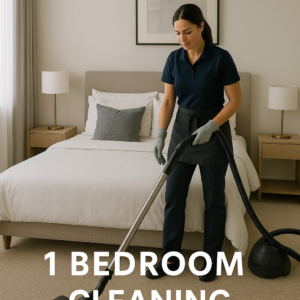 1 Bedroom Professional Cleaning